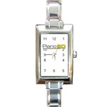 Logo Med Rectangle Italian Charm Watch