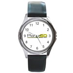 Logo Med Round Metal Watch