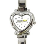 Logo Med Heart Italian Charm Watch Front