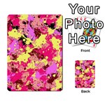 Abstract #11 Multi-purpose Cards (Rectangle)  Back 50