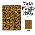 Animal Texture Skin Background Multi-purpose Cards (Rectangle)  Back 4