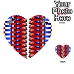 The Patriotic Flag Playing Cards 54 (Heart)  Front - Spade10