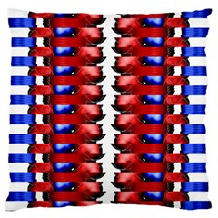 The Patriotic Flag Standard Flano Cushion Case (two Sides) by SugaPlumsEmporium