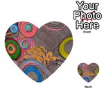 Rainbow Passion Multi-purpose Cards (Heart)  Front 36
