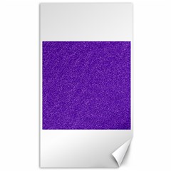 Festive Purple Glitter Texture Canvas 40  X 72  