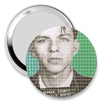 Sinatra Mug Shot 3  Handbag Mirrors Front