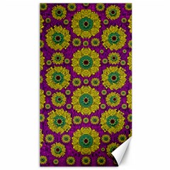 Sunroses Mixed With Stars In A Moonlight Serenade Canvas 40  X 72  