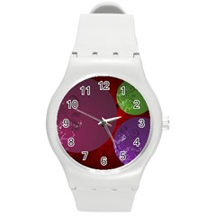 Pizap Com14133240518901 Round Plastic Sport Watch (m)
