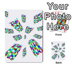 Colorful abstraction Multi-purpose Cards (Rectangle)  Back 34
