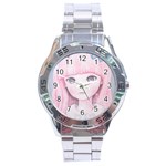 Slow Spring Stainless Steel Analogue Watch Front