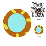 Abstract sun Playing Cards 54 (Round)  Back