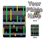 Colorful pattern Multi-purpose Cards (Rectangle)  Front 36