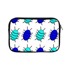 Blue Bugs Apple Ipad Mini Zipper Cases by Valentinaart
