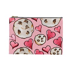 Chocolate Chip Cookies Cosmetic Bag (large) 