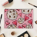 Chocolate Chip Cookies Cosmetic Bag (Large)  Front