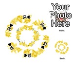 Daffodils Illustration  Playing Cards 54 (Round)  Front - Spade10
