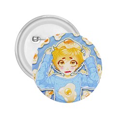Hungry Boy - Egg - 2 25  Button by beksboys