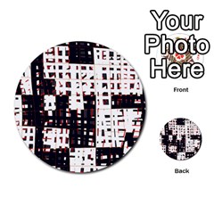Abstract City Landscape Multi-purpose Cards (round) 