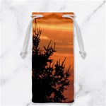 Christmas tree and sunset Jewelry Bags Back