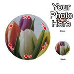 Colored by Tulips Playing Cards 54 (Round)  Front - Diamond3