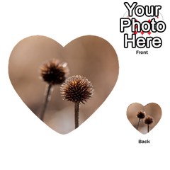 2  Verwelkte Kugeldistel Multi-purpose Cards (heart) 