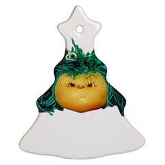 Angry Girl Doll Ornament (christmas Tree) by dflcprints