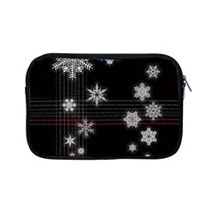 Shining Snowflakes Apple Ipad Mini Zipper Cases by Brittlevirginclothing