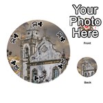Exterior Facade Antique Colonial Church Olinda Brazil Playing Cards 54 (Round)  Front - Club10