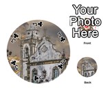 Exterior Facade Antique Colonial Church Olinda Brazil Playing Cards 54 (Round)  Front - ClubJ