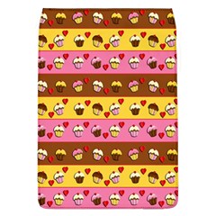 Cupcakes Pattern Flap Covers (l)  by Valentinaart