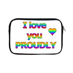 I Love You Proudly 2 Apple Ipad Mini Zipper Cases by Valentinaart