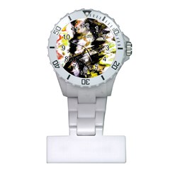 Canvas Acrylic Digital Design Art Plastic Nurses Watch