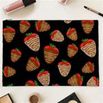 Chocolate strawberries pattern Cosmetic Bag (XXL)  Front