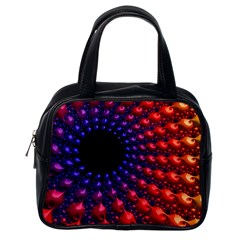 Fractal Mathematics Abstract Classic Handbags (one Side) by Amaryn4rt