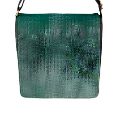 Background Texture Structure Flap Messenger Bag (l) 