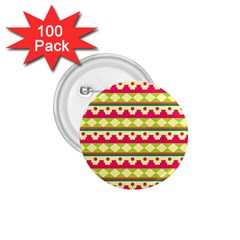 Tribal Pattern Background 1 75  Buttons (100 Pack) 