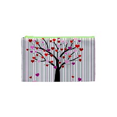 Valentine s Day Tree Cosmetic Bag (xs) by Valentinaart