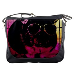 Maggie Chinchillin Version 2 Messenger Bags
