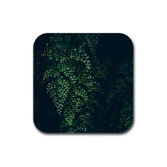 Abstract Art Background Biology Rubber Square Coaster (4 Pack) 