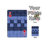 Texture Structure Surface Basket Playing Cards 54 (Mini)  Front - Heart2