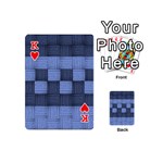 Texture Structure Surface Basket Playing Cards 54 (Mini)  Front - HeartK