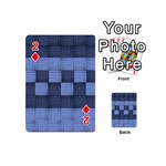 Texture Structure Surface Basket Playing Cards 54 (Mini)  Front - Diamond2