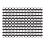 Pattern Background Texture Black Double Sided Flano Blanket (Mini)  35 x27  Blanket Back