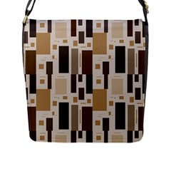 Pattern Wallpaper Patterns Abstract Flap Messenger Bag (l) 