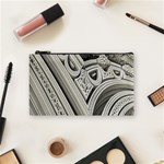 Arches Fractal Chaos Church Arch Cosmetic Bag (Small)  Front