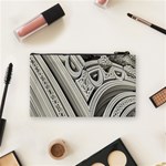 Arches Fractal Chaos Church Arch Cosmetic Bag (Small)  Back