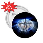 Energy Revolution Current 2.25  Buttons (100 pack)  Front