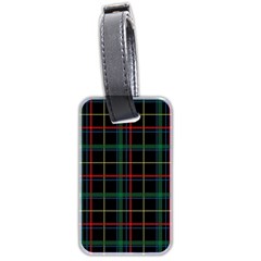 Plaid Tartan Checks Pattern Luggage Tags (two Sides)