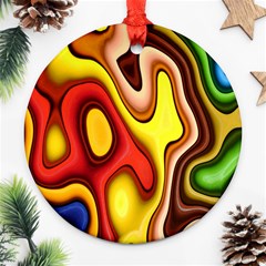 Pattern Background Structure Ornament (round)