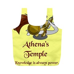 Athena s Temple Full Print Recycle Bags (m)  by athenastemple
